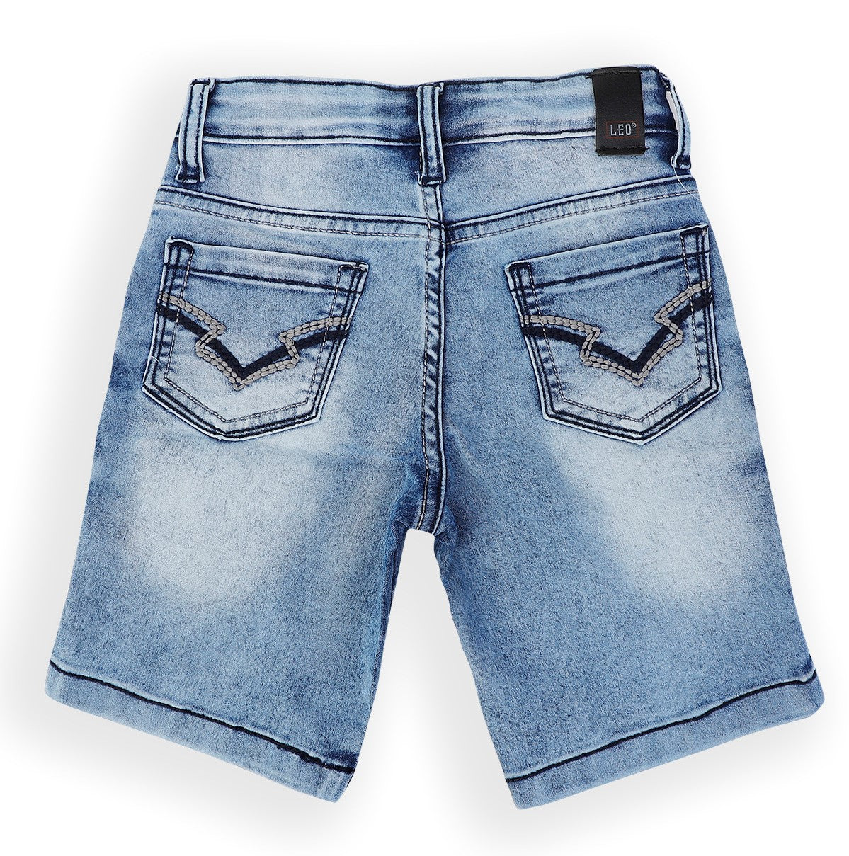 Leo Stretch Denim Fashion Bermuda - Denim-X