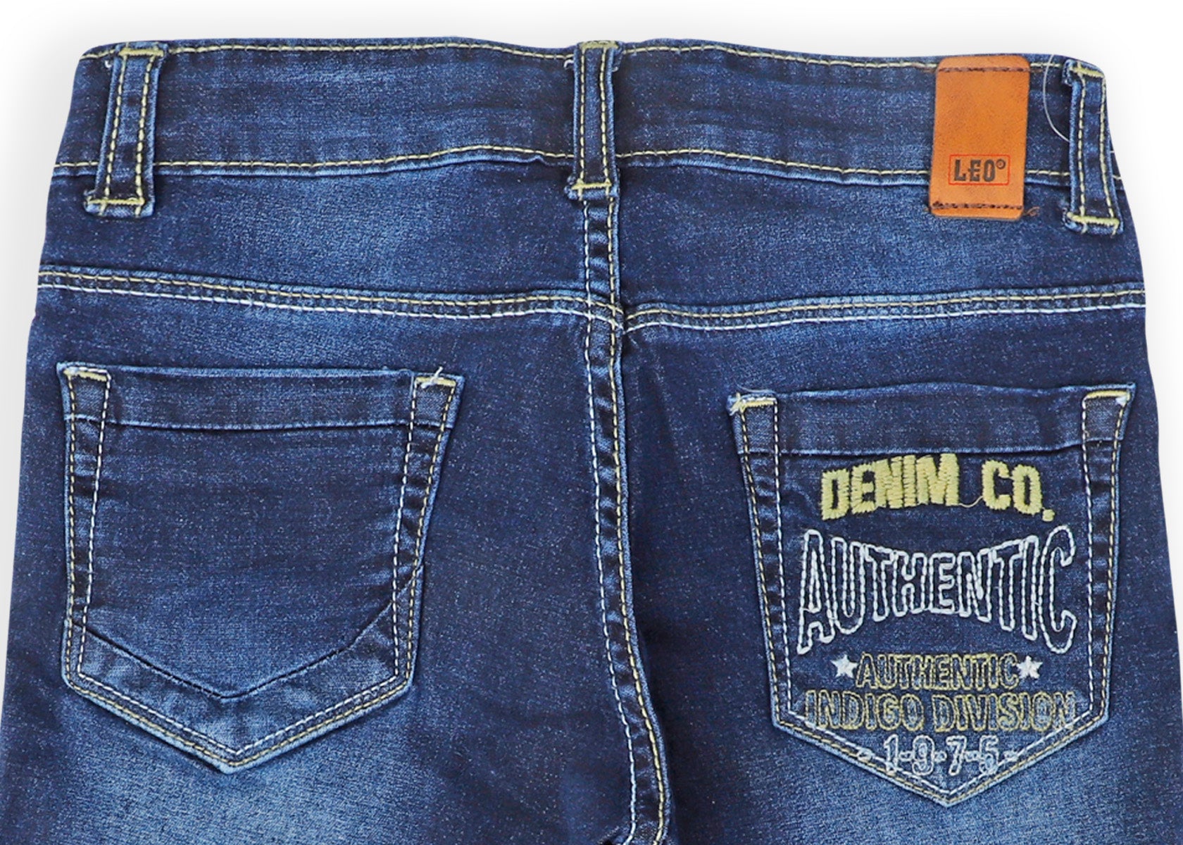 Leo Stretch Denim Fashion Bermuda - Raw Wash