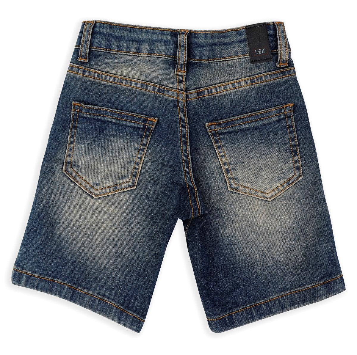Leo Stretch Denim Fashion Bermuda - Fawn Tint