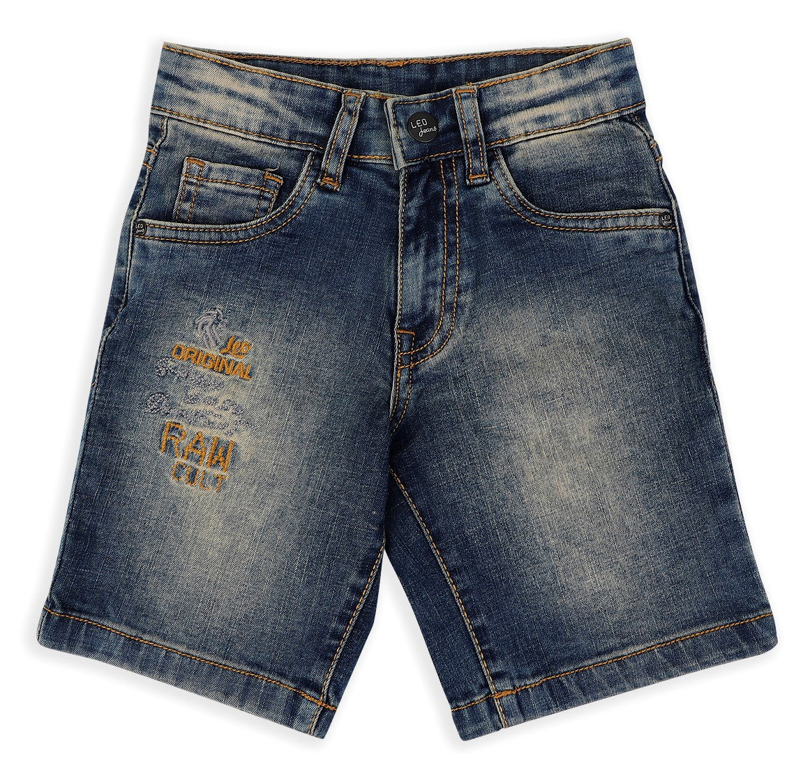 Leo Stretch Denim Fashion Bermuda - Fawn Tint