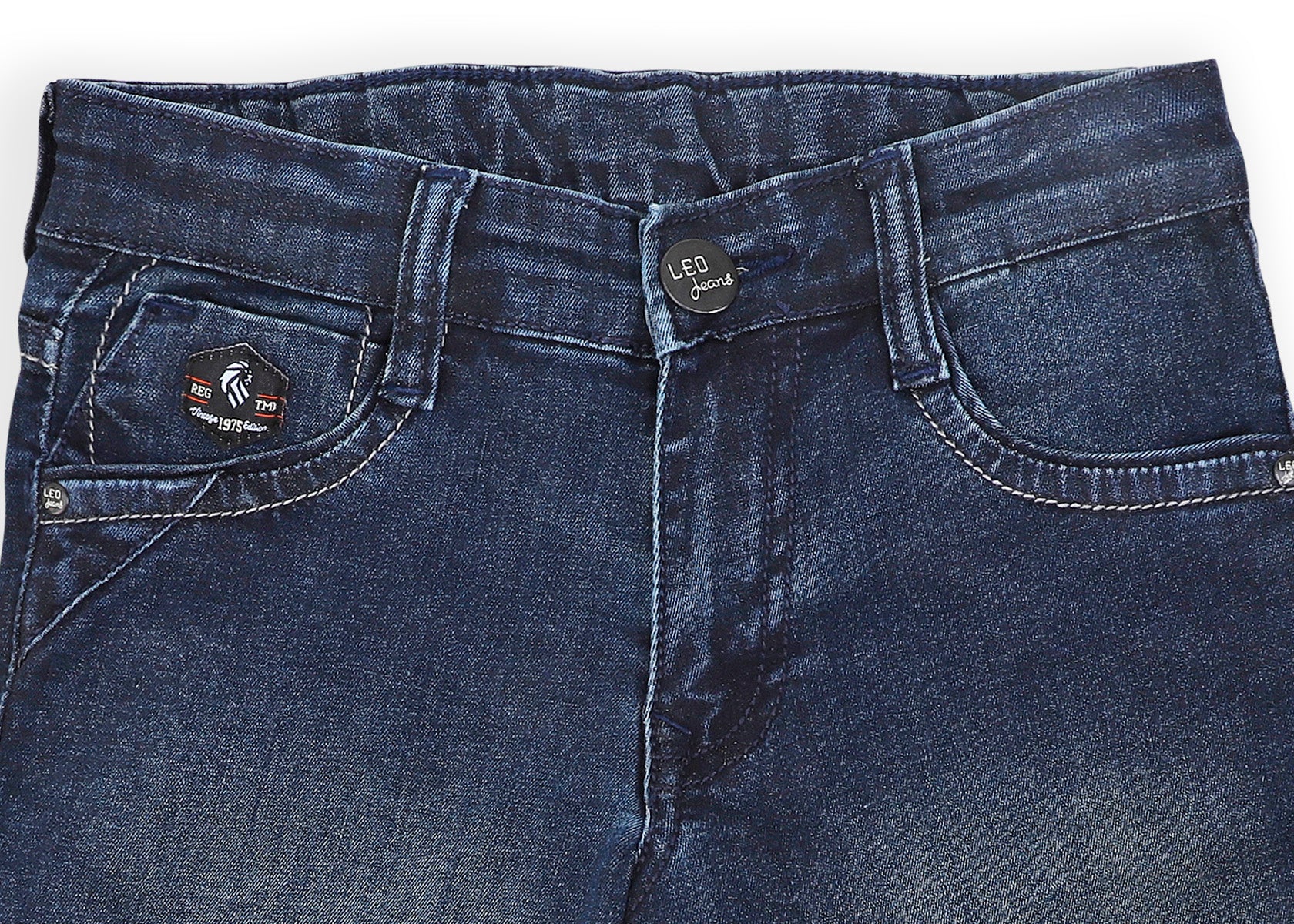 Leo Stretch Denim Fashion Bermuda - Denim-X