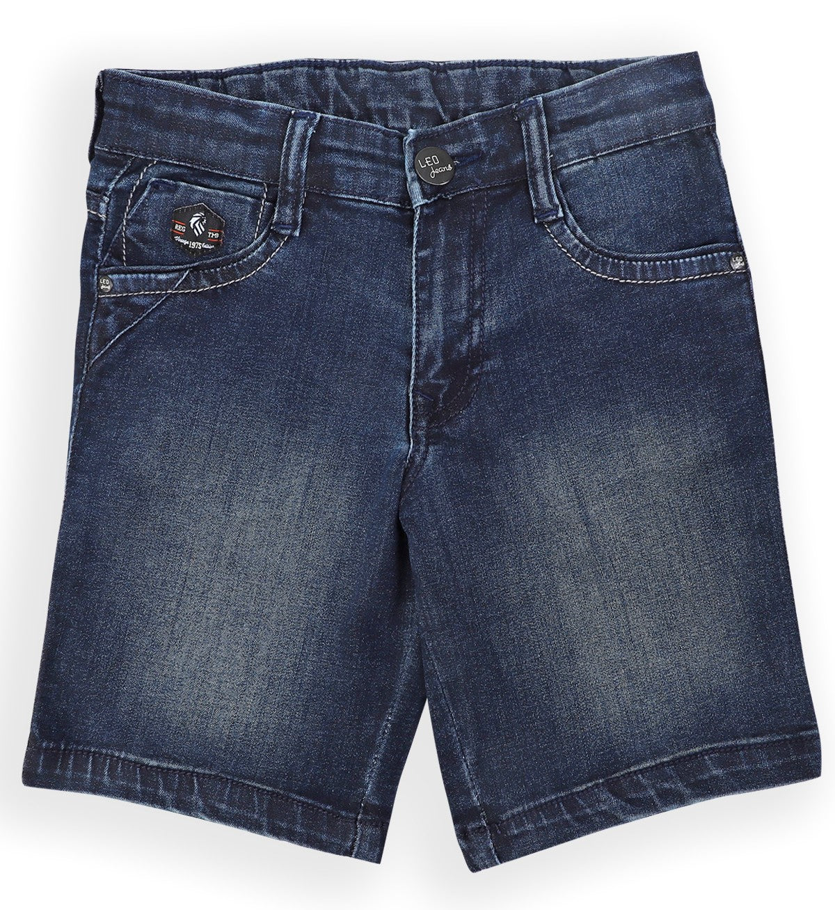 Leo Stretch Denim Fashion Bermuda - Denim-X