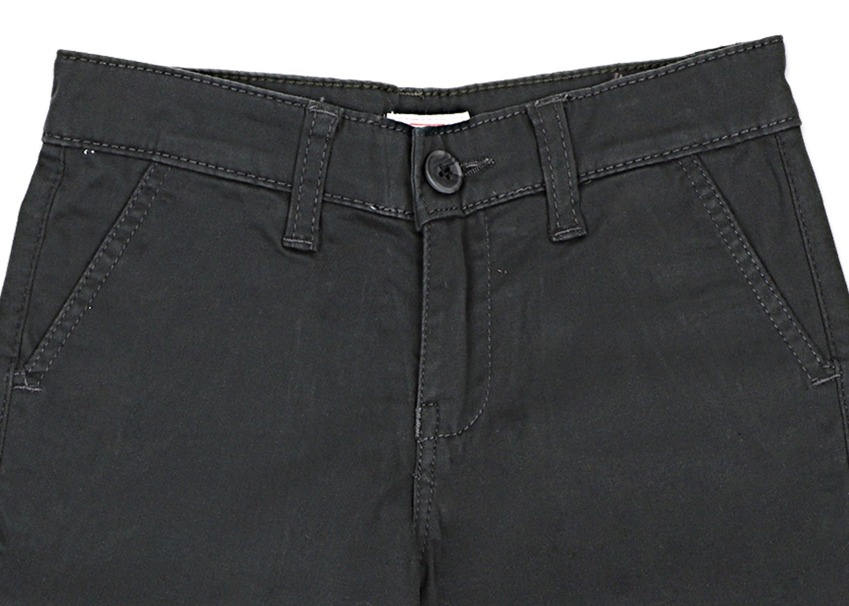 Leo Stretch Cotton Fashion Bermuda - D. Green