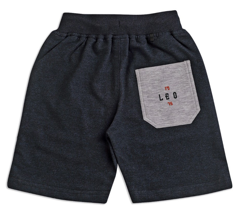 Leo Hosiery Mix & Match Bermuda - Navy Heather