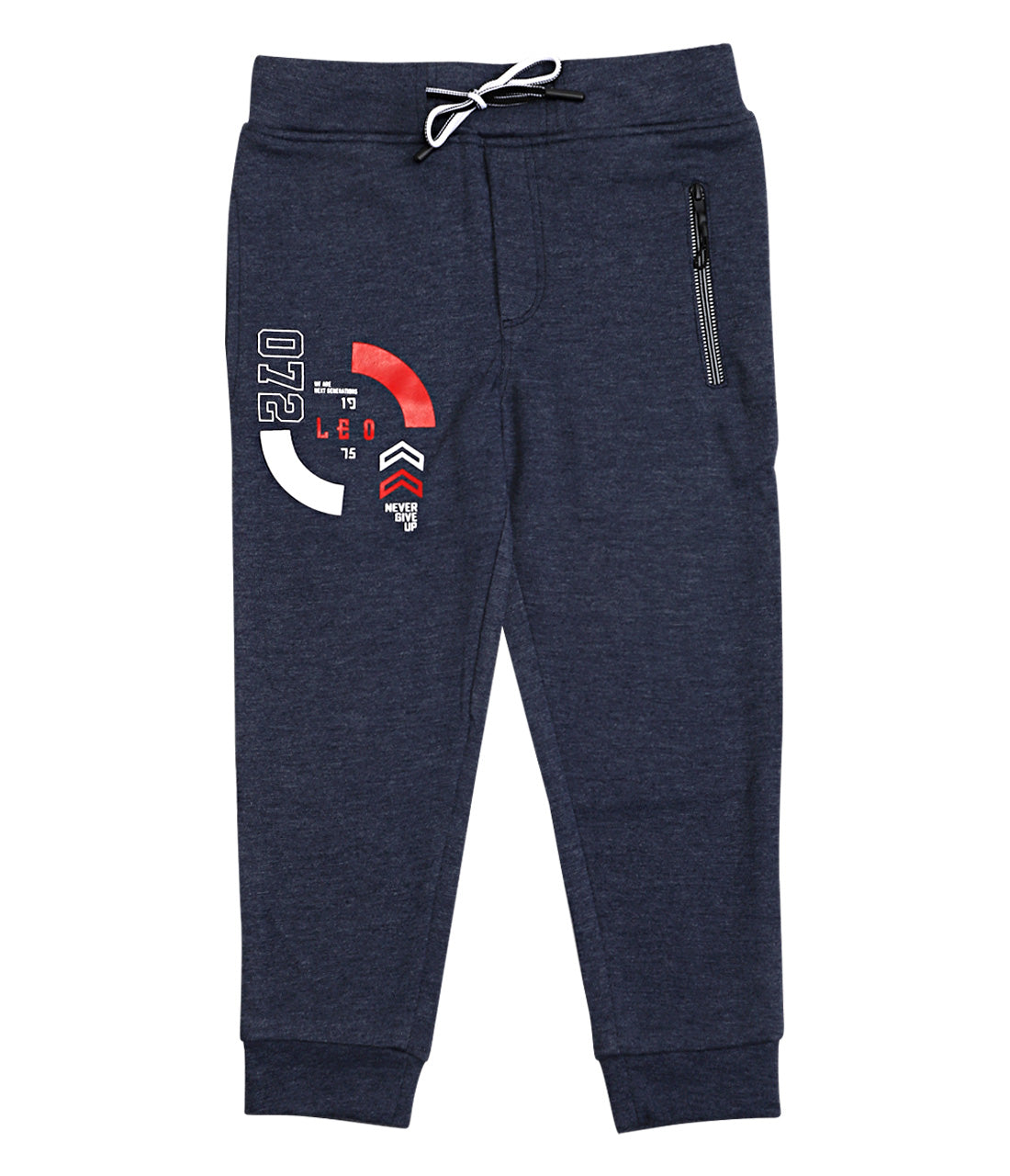 Leo Full Length Track Pant - Blue Heather