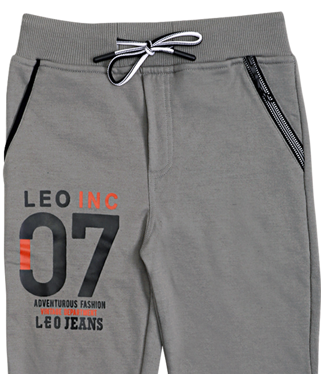 Leo Full Length Track Pant - Cement Grey