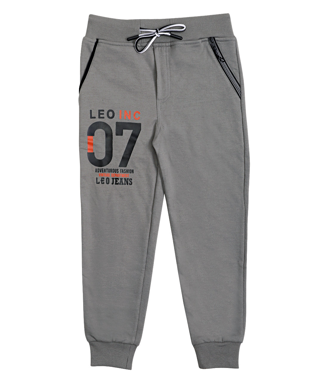 Leo Full Length Track Pant - Cement Grey